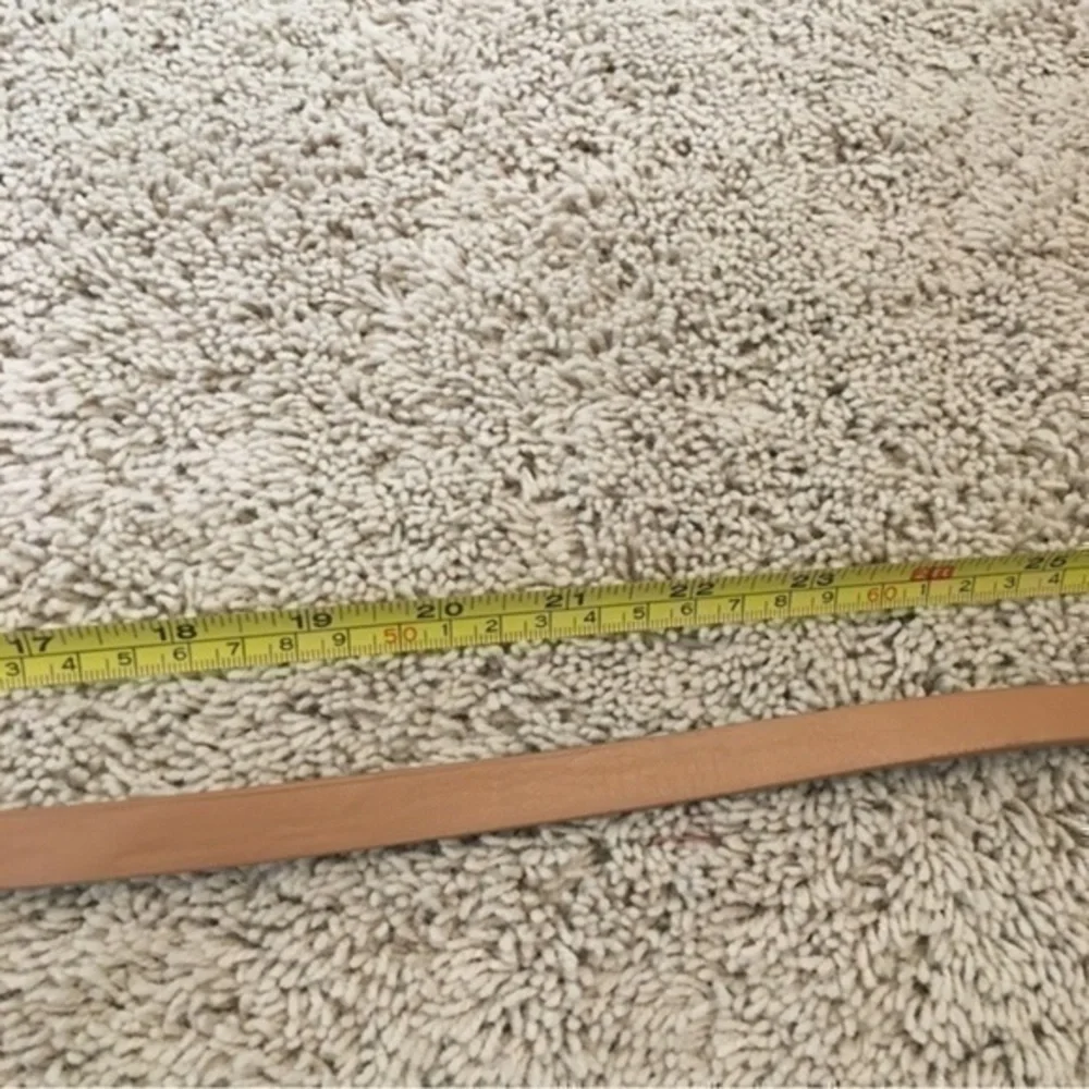 Girls tan and gold belt